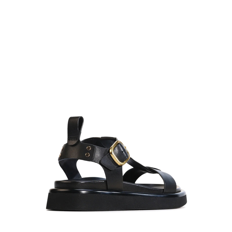 Eos Sandal Slaying Black