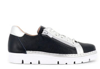 Jose Saenz Navy/Silver sneaker