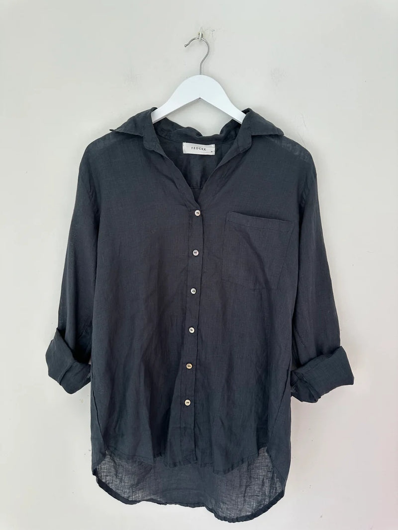 Frockk Erika Shirt Charcoal