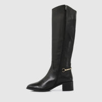 Sempre Di Boots Leia Knee High Black 900
