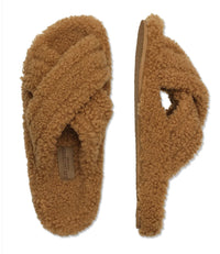 Ilse Jacobsen Thea Sheepskin Slipper Tannin/Cashew 1002