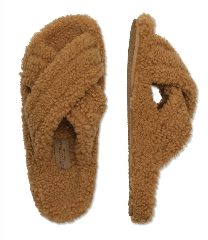 Ilse Jacobsen Thea Sheepskin Slipper Tannin/Cashew 1002
