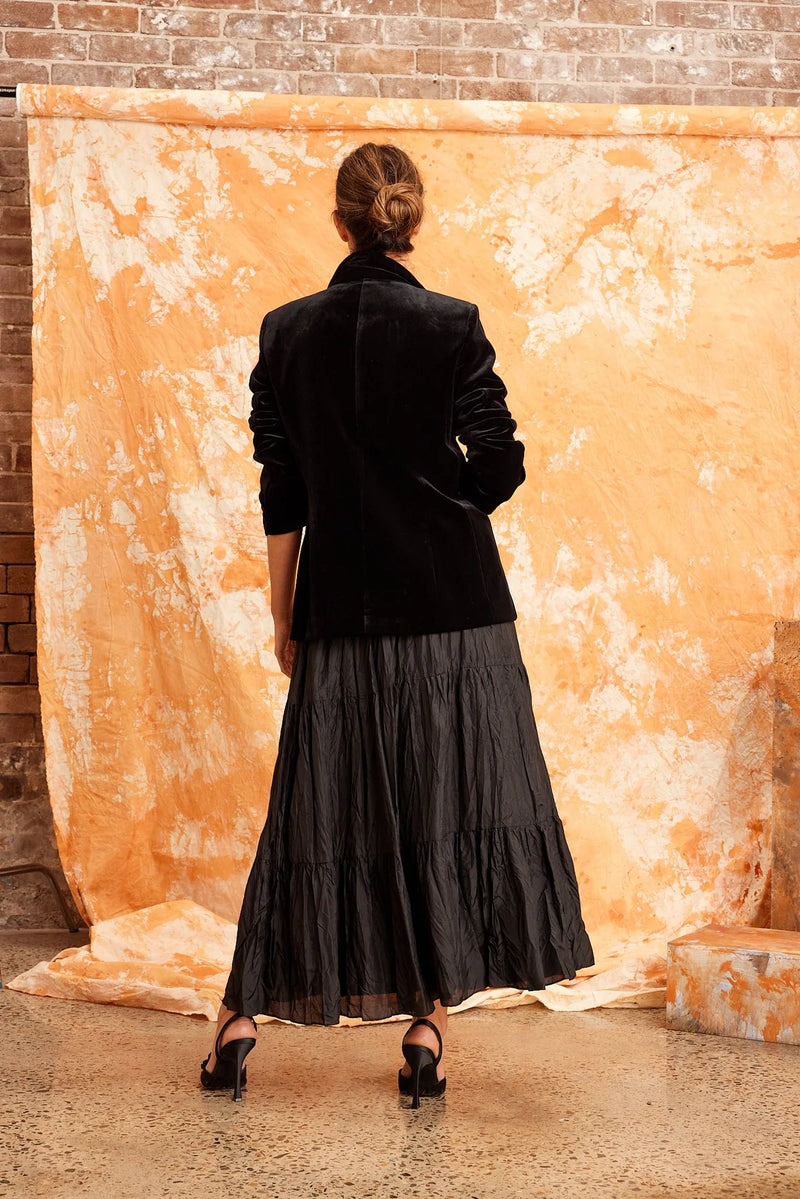 Kamare Surrey Velvet Jacket Black