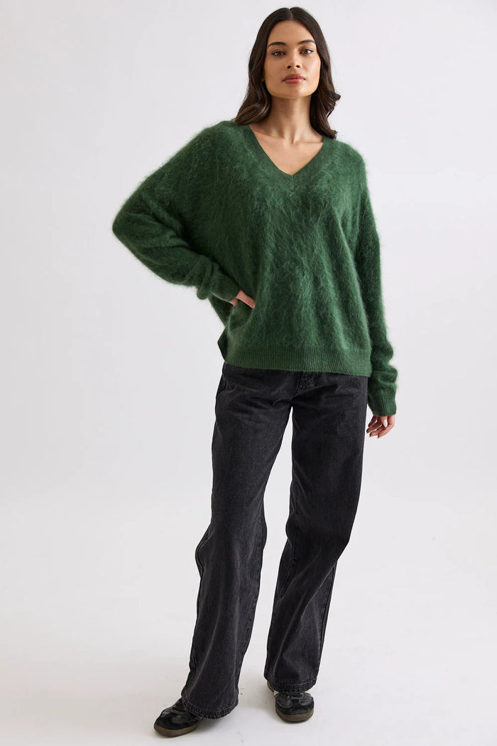 Mia Fratino Vee Jumper Lenni Forest 26942