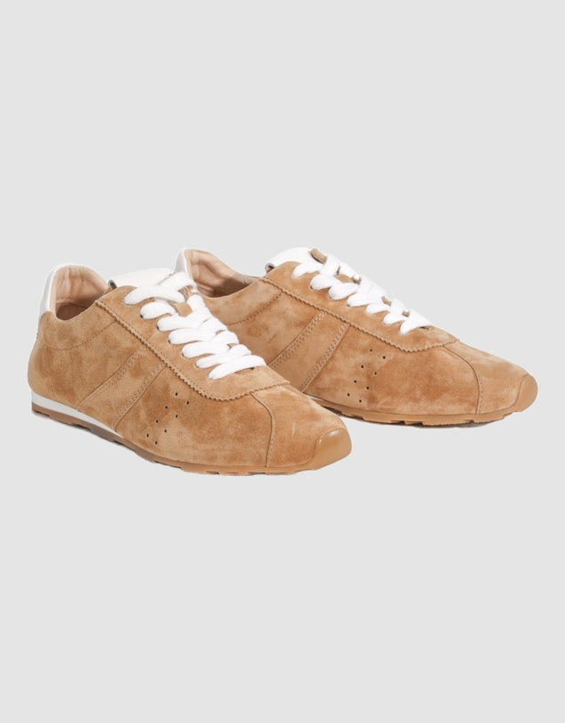 Eos Sneaker Suede Jas Sand