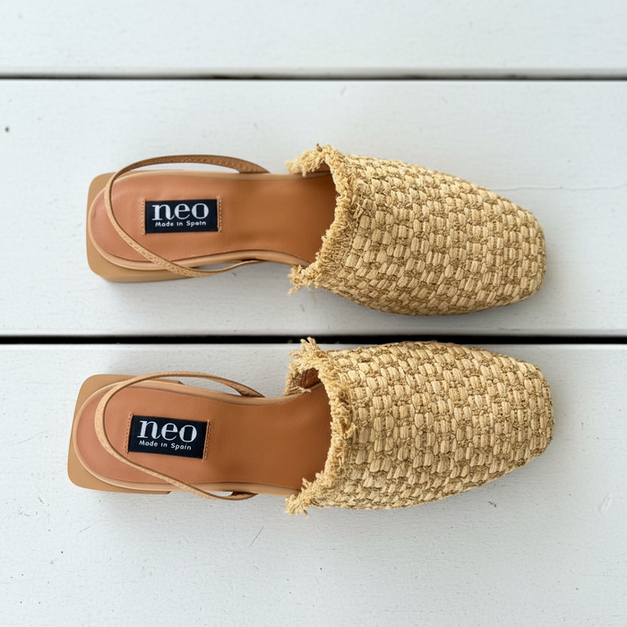 Neo Raffia Sandal Natural AG-25002