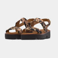 Paul Green Sandal Platform Animal Print 6214-029