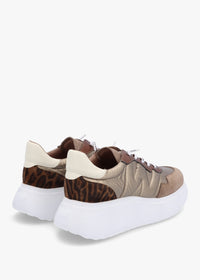 Wonders Taupe Multi Sneaker A3610