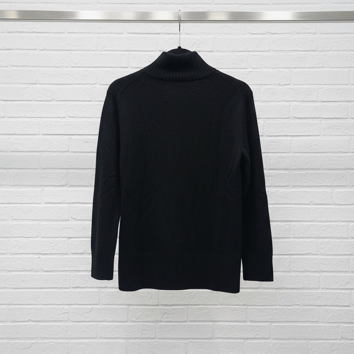 Bow And Arrow Black Polo Cashmere Blend