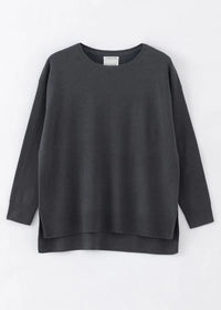 Aleger Hi Lo crew Pewter N184