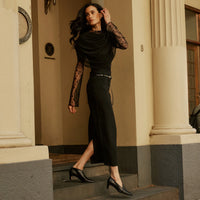EOS Heel Kit Black Leather