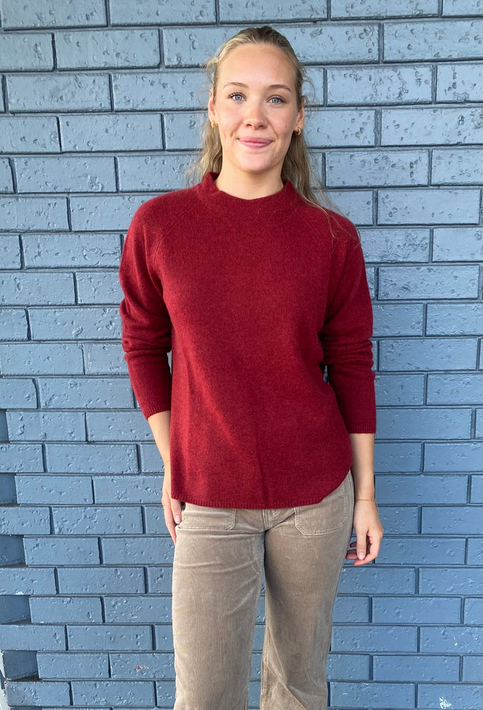 Mansted Zoe Knit Dark Red