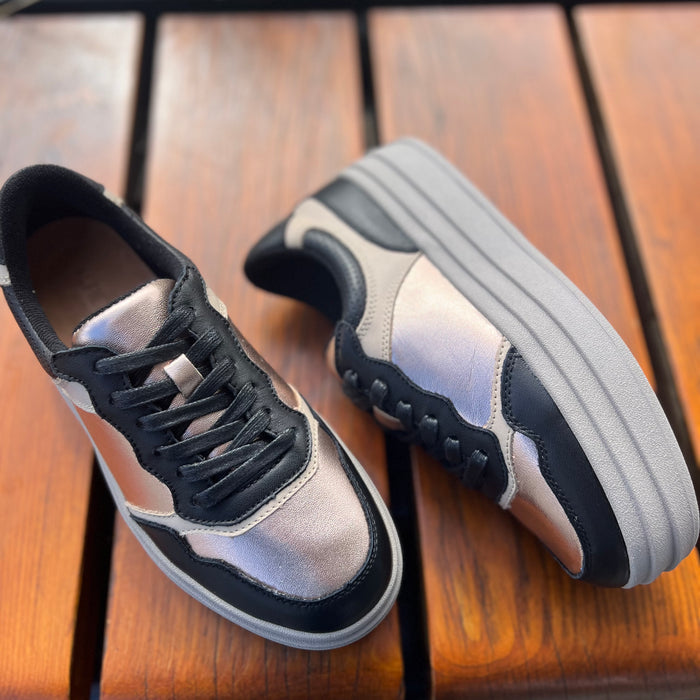 Alfie & Evie Sneaker Isaac Black/Rose Gold