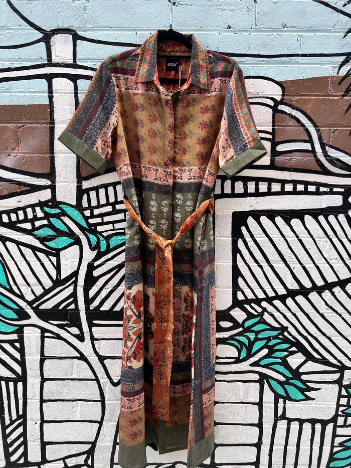 Etta Dress Multi Pattern