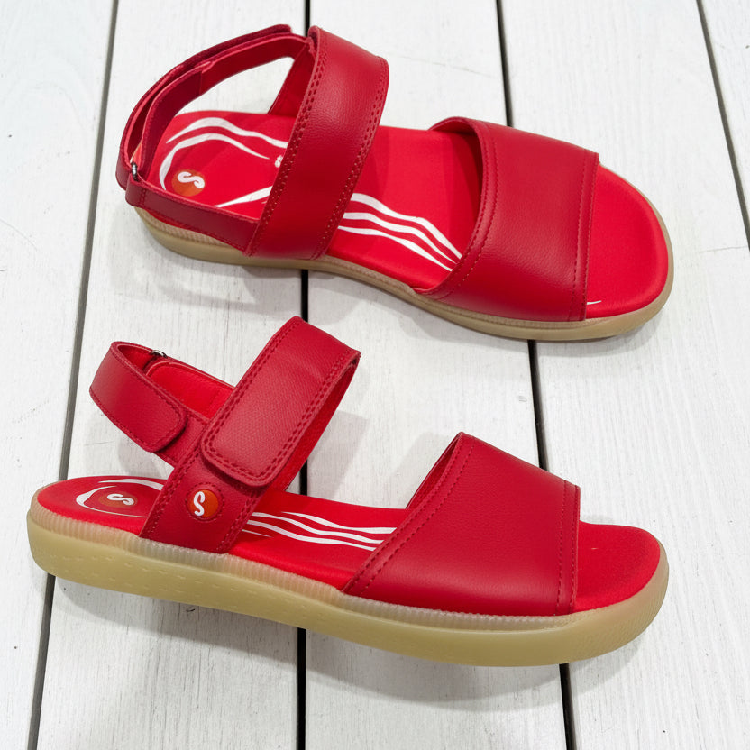 Softinos Sandal Red Indi 795