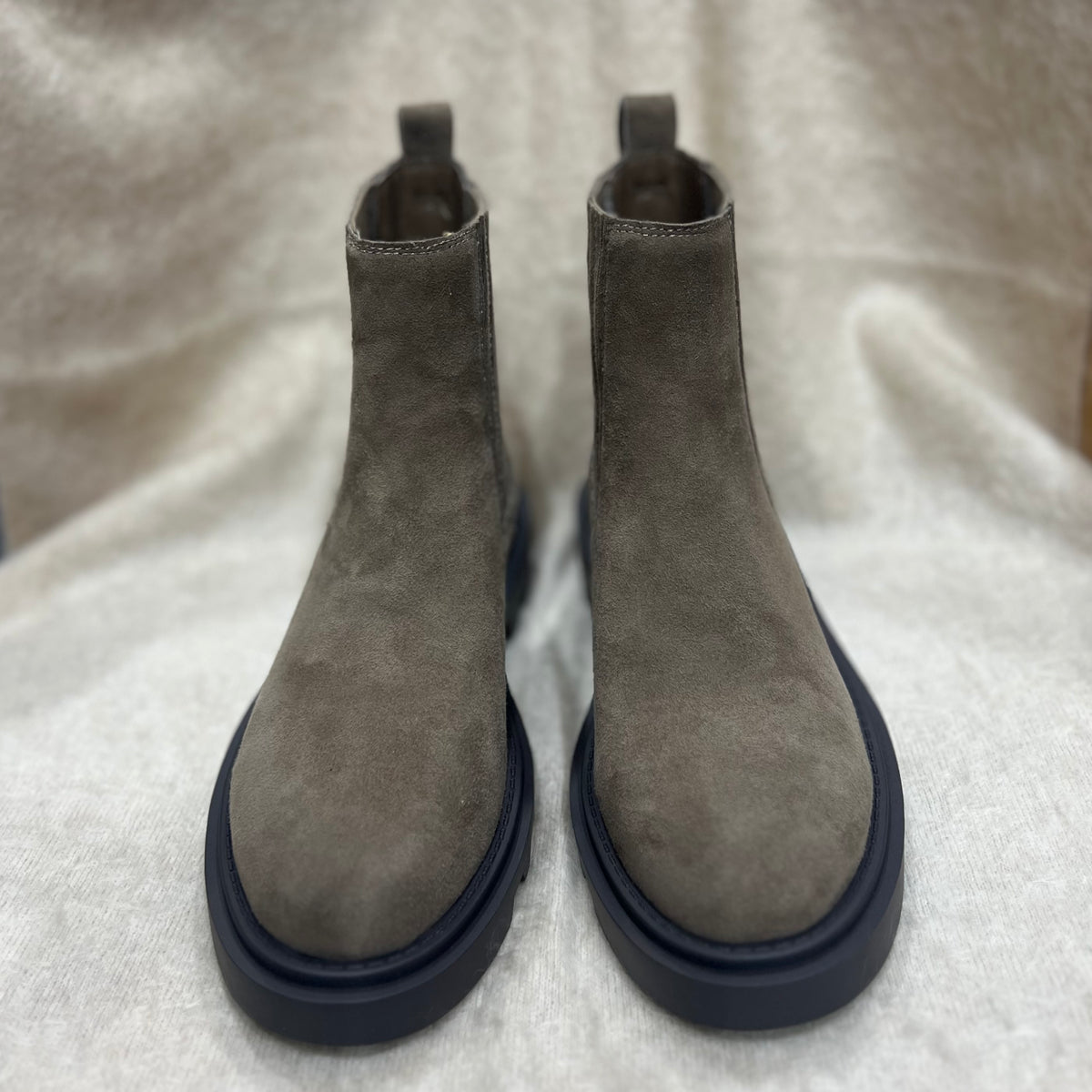 Alfie And Evie Dux Taupe Suede Boot