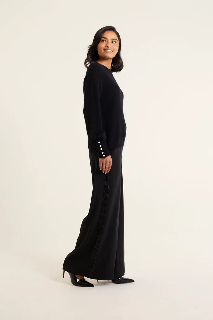 Alessandra Broadway Sweater Black 111C