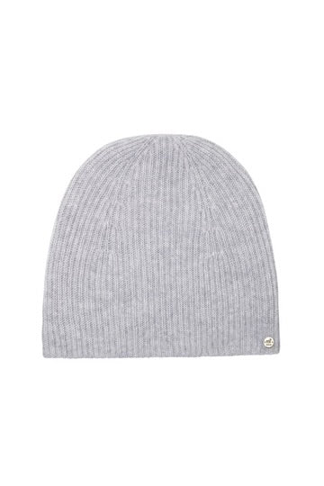Mia Fratino Ribbed Beanie Foggy 20500