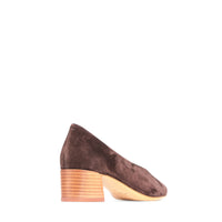 Eos Mid Heel Hatten Cocoa Suede