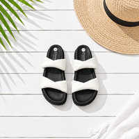 Chrissie Slide Believe White