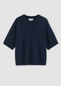 Aleger Top Cashmere French Navy N2273