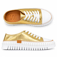 Sempre Di Sneaker Low Top White/Gold 139-1809