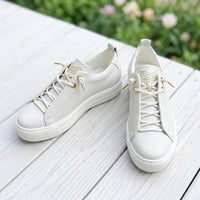 Paul Green Sneaker Ivory/Gold 5017-060