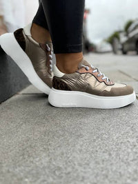 Wonders Taupe Multi Sneaker A3610
