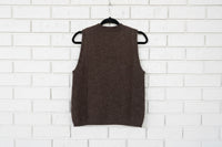 Mansted Vest Crew Neck Zola Brown
