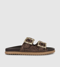 Sempre Di Slide Woven Chocolate