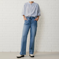 Italian Star Joggers Hugo Straight Leg Dark Denim