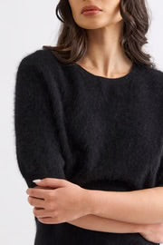 Mia Fratino Tee Birdie Jet Black 25393