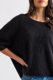 Mia Fratino Eliza Tee Jet Black 24921