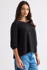 Mia Fratino Eliza Tee Jet Black 24921