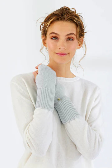 Mia Fratino Wrist Warmers Baby Blue 17508