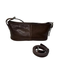 Hi Ho Bag Audrey Chocolate Leather Double Strap