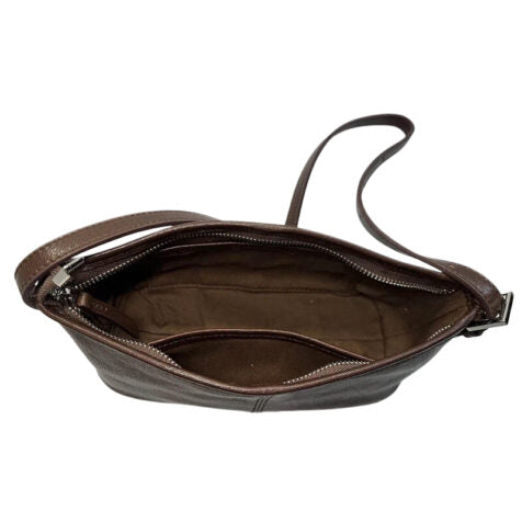 Hi Ho Bag Audrey Chocolate Leather Double Strap