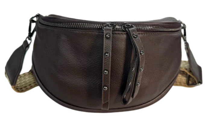 Hi Ho Obsessed Chocolate Gunmetal Hardware