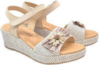 Pitillos Sandal Raffia Natural 11262