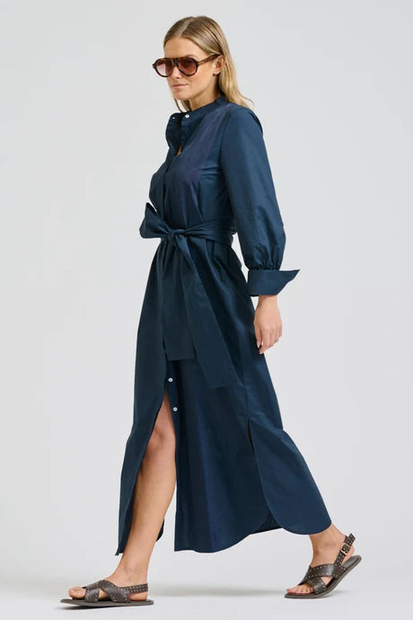 Shirty Dress Coco Longline Navy