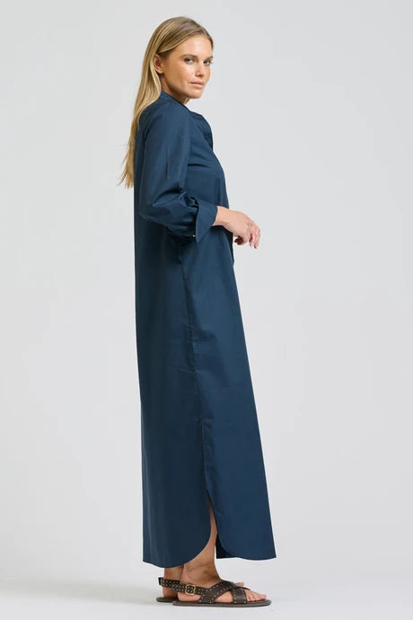 Shirty Dress Coco Longline Navy