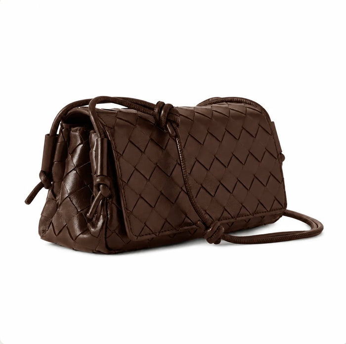 L’ora D’oro Bag Crossbody Chocolate Leather Juniper