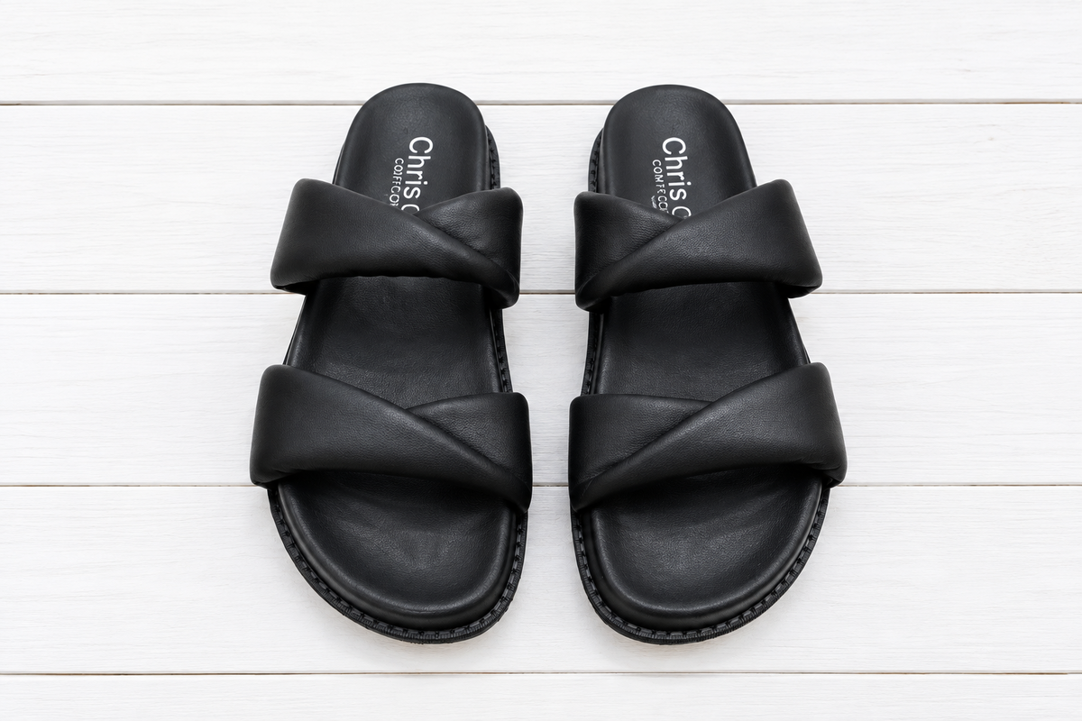 Chrissie Slide Black Believe