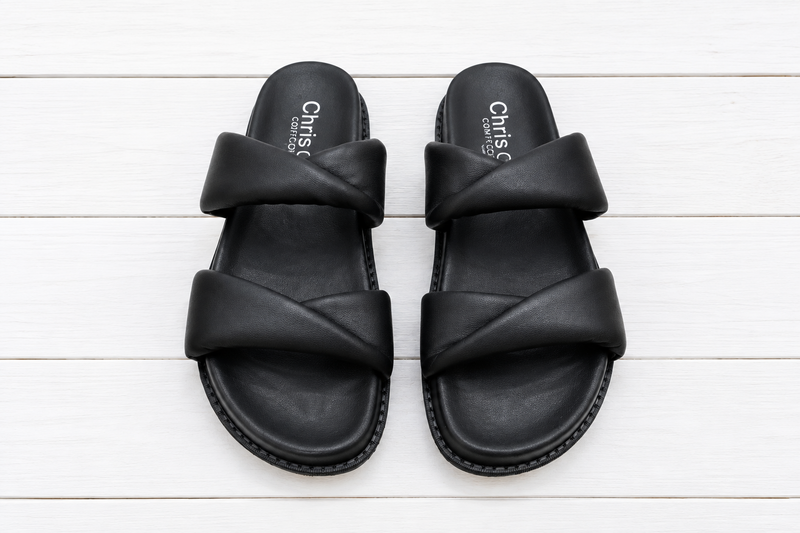 Chrissie Slide Black Believe