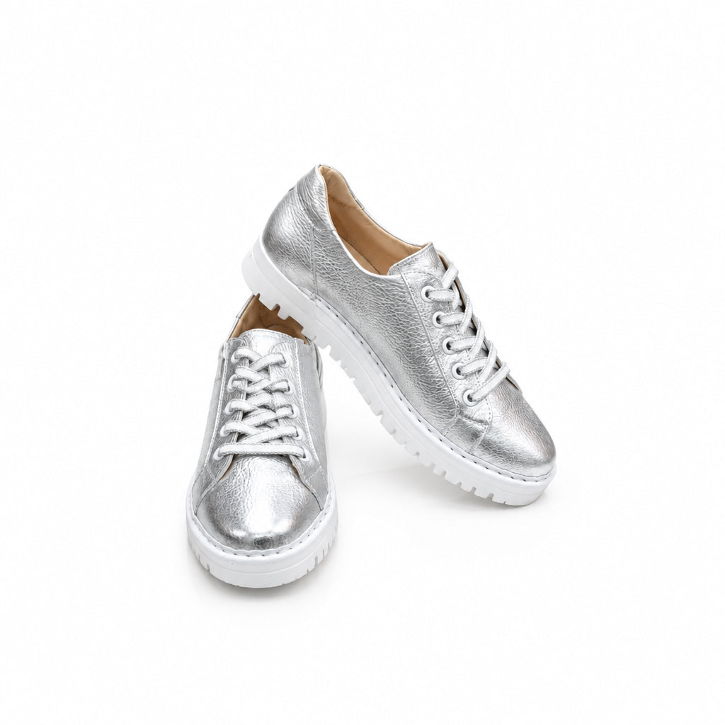 Jose Saenz Sneaker Platinum/White JS-2001