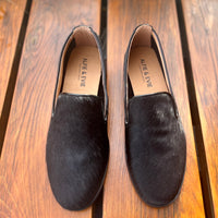 Alfie & Evie Amel Black Pony Loafer
