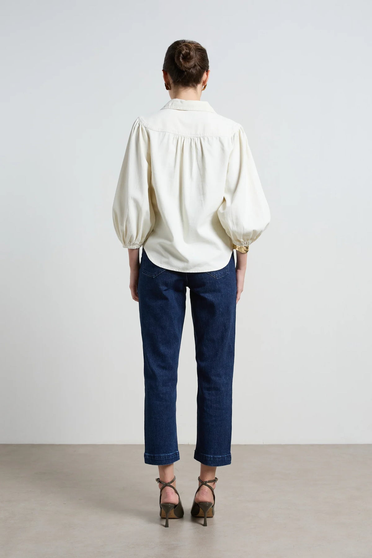 Dricoper Denim Shirt Ivory Marlowe DD3780