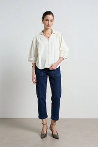Dricoper Denim Shirt Ivory Marlowe DD3780