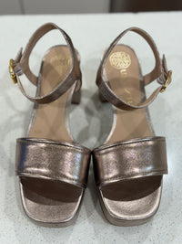Unisa Heeled Sandal Platino Nadar- Mec Platform