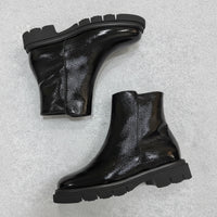 Luca Grossi Boot Ankle Patent Black 5808